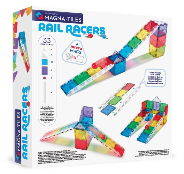 Magna-Tiles Rail Racer Small -kuularata 33 osaa tuotekuva 2 Magna-Tiles Rail Racer Small -kuularata 33 osaa tuotekuva 2