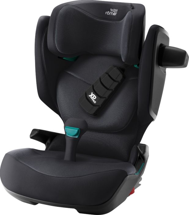 Britax Kidfix Pro turvavyoistuin Carbon Black -turvavyoistuin luokitellaan istuinryhmaan 100–150 cm, ja soveltuu