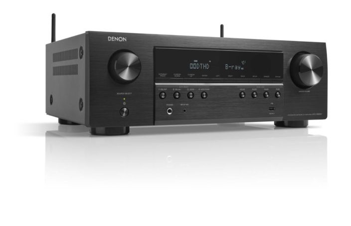 Denon AVC-S660H 5.2 HEOS 8K AV-Vahvistin Kuin Denon AVR-S660H suosikkivahvistin, mutta ilman FM-viritinta sinulle, joka