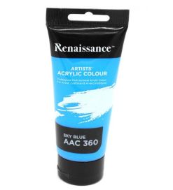Renaissance akryylimaali 75ml, Sky Blue