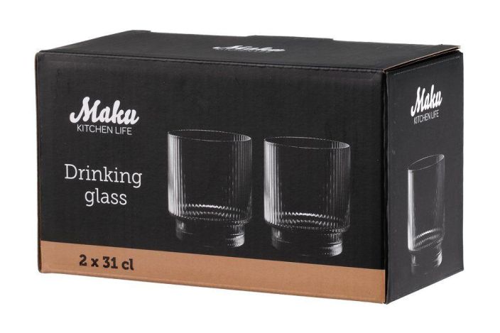 Maku Juomalasi Vekattu 31cl 2kpl tuotekuva 1