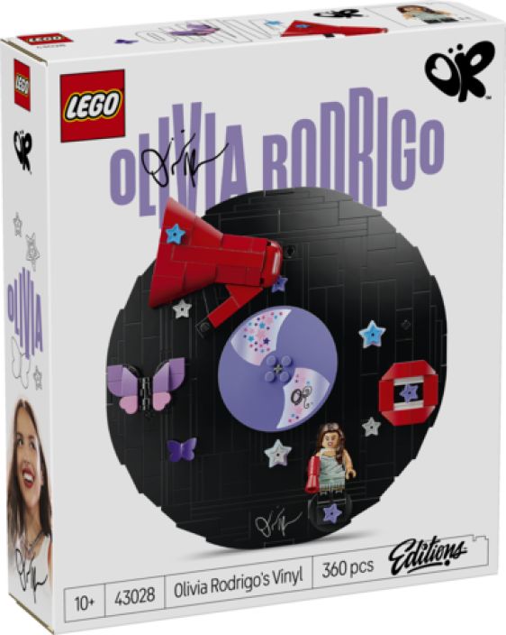 LEGO Olivia Rodrigon vinyylilevy 43028 43028 LEGO Olivia Rodrigon vinyylilevy 43028 43028