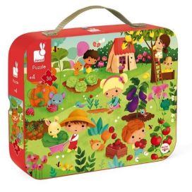 Janod Janod Puutarha palapelisalkku 36 palaa