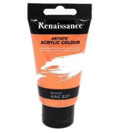 Renaissance akryylimaali 75ml, Bronze
