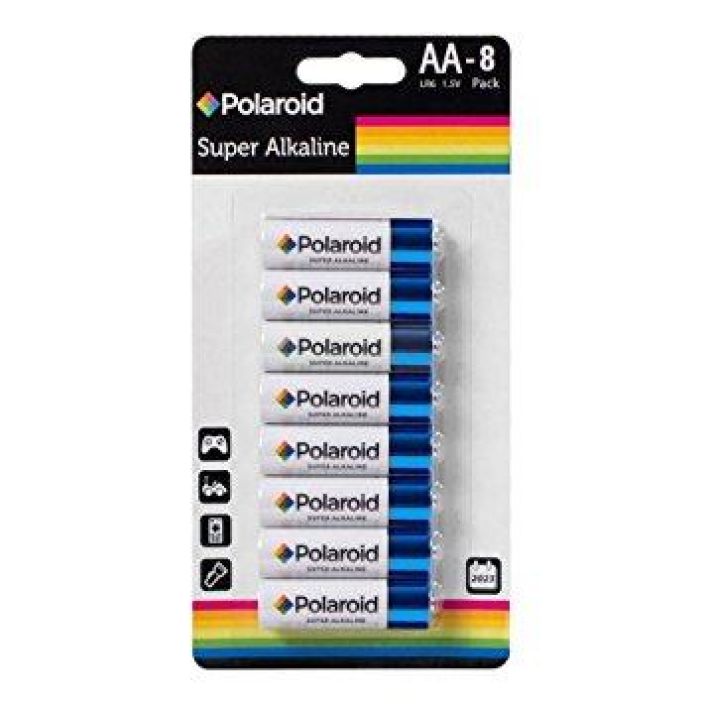 POLAROID AAA 8-PACK Polaroid Super Alkaline AAA-sormiparisto 8pack.