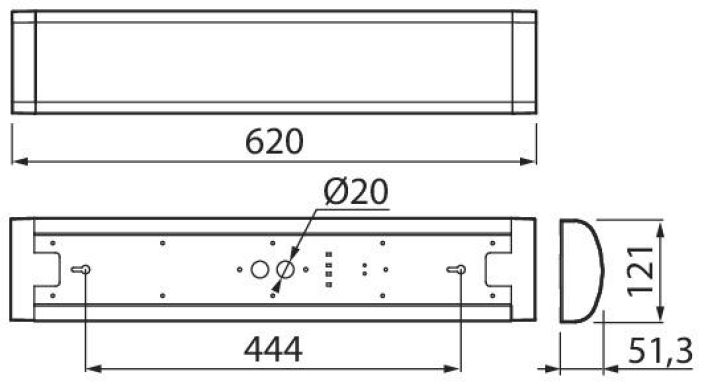 Airam Basic LED-Yleisvalaisin 4000K 2000lm tuotekuva 1