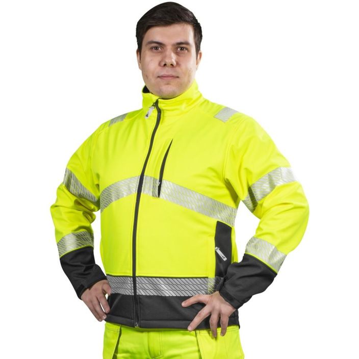 SOFTSHELL TAKKI RANDAL FL.KEL/MUS LK2 EN20471 tuotekuva 1