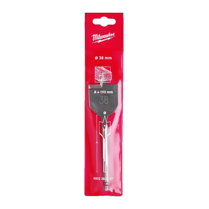 Milwaukee Lattaporanterä 38x152mm  tuotekuva 1