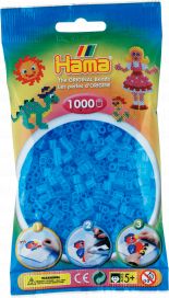 Hama-Helmet Midi 1000kpl luminesoiva aqua