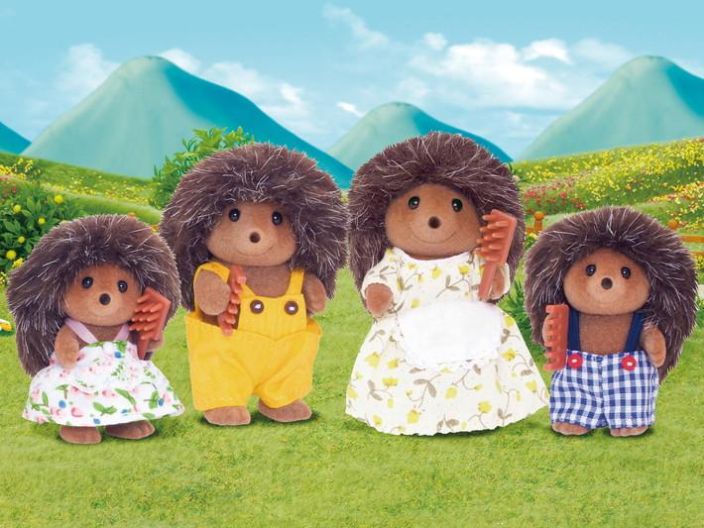 Sylvanian families Siiliperhe tuotekuva 1