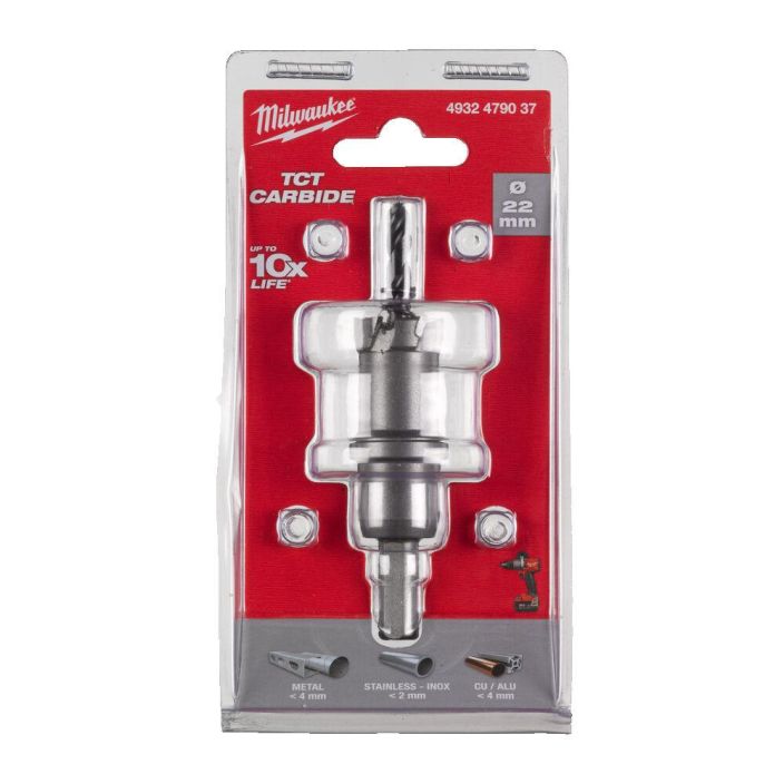 Milwaukee TCT Reikäsaha 22mm tuotekuva 1