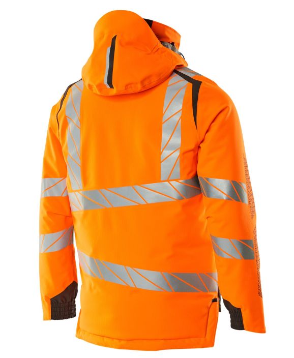 MASCOT mieste Talvitakki ACCELERATE SAFE hi-vis oranssi/tumma Hengittava, tuulen- ja vedenpitava teipatuilla saumoilla.