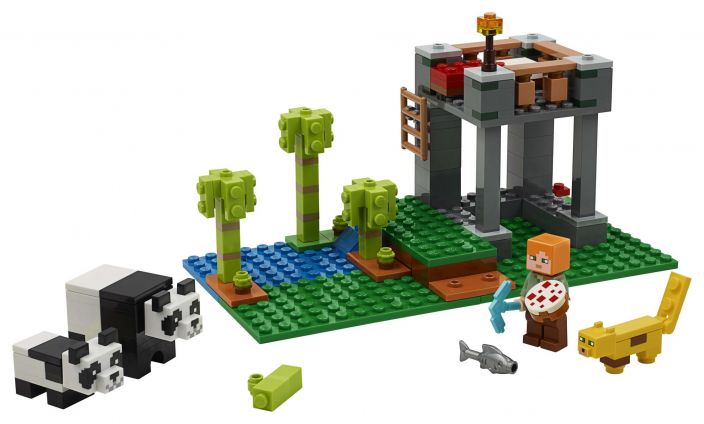 LEGO Minecraft Pandahoitola 21158