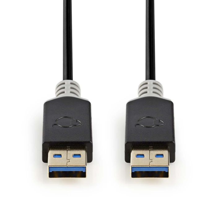 Nedis USB 3.0 USB A Uros-USB A Uros kaapeli 2M tuotekuva 1