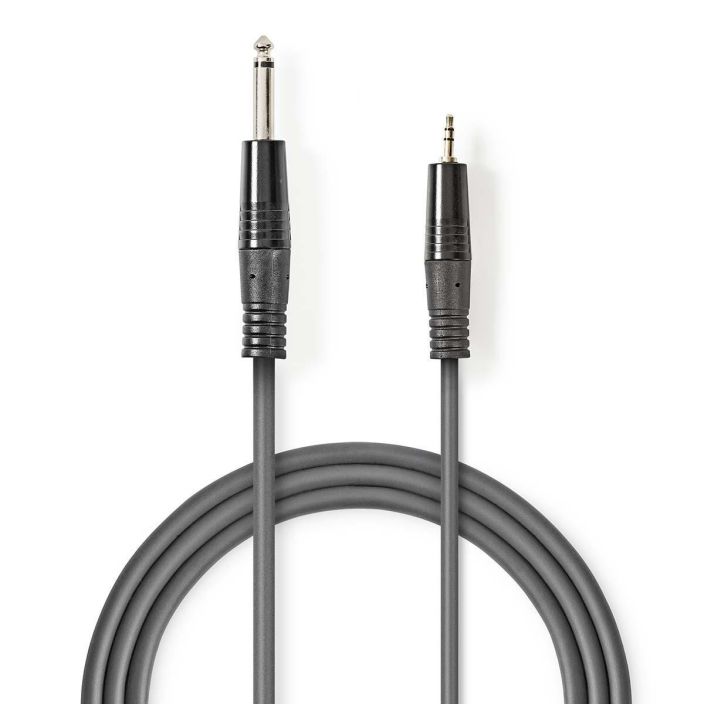 Nedis Stereoaudiokaapeli 6,35 mm Uros – Uros, 3,5 mm 1,5M tuotekuva 1