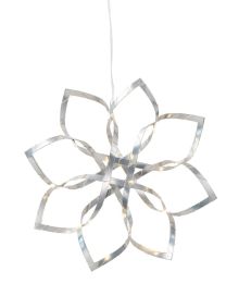 Airam Vuokko Led-Koriste Hopea 25cm