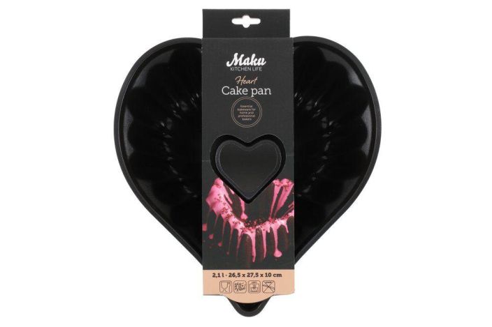 Maku Kakkuvuoka Sydan Valualumiini 1,8l Nopea ja tasainen lammonjohtuminen Maku Kakkuvuoka Sydan Valualumiini 1,8l Nopea ja tasainen lammonjohtuminen