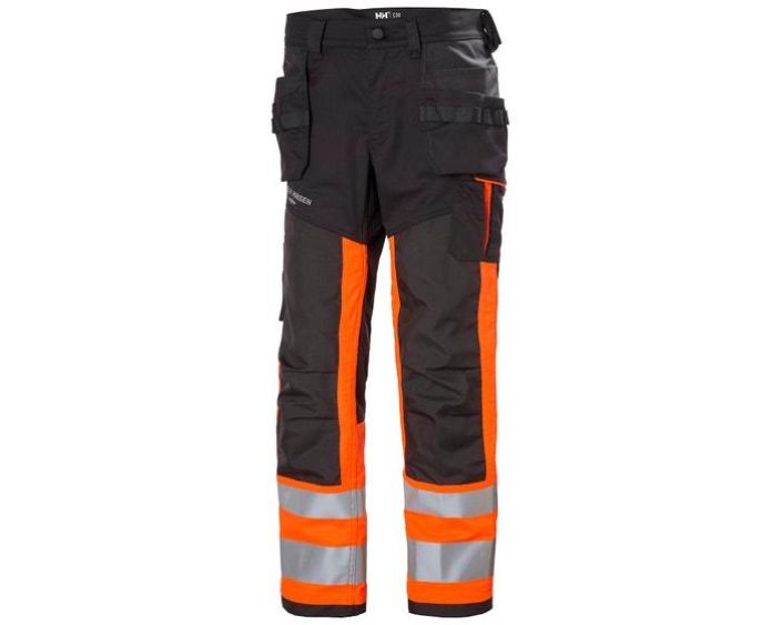 Helly Hansen Workwear Tyohousu RT Alna 2.0 Oranssi Luokan 1 Alna 2.0 -riipputaskuhousuissa on kaytetty joustavaa kangasta ja