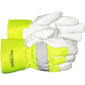 PATRON Patron TYÖKÄSINEET HI-VIS NAHKAA TURVAR