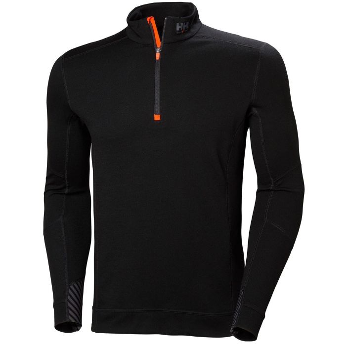 Helly Hansen Lifa Merino Half musta aluspaita Lifa® ja merinovilla ovat lyomattomat yhdessa. Lifa® siirtaa kosteutta pois