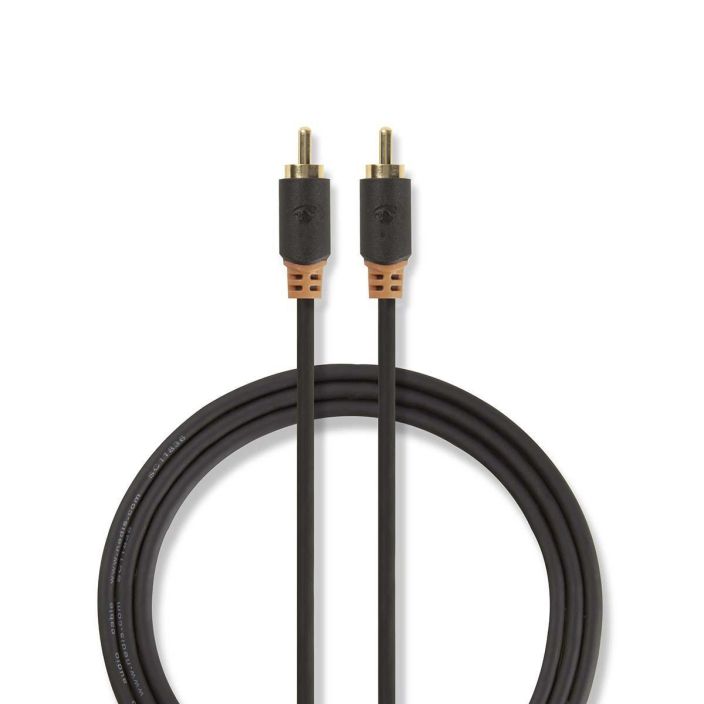 Nedis digitaalinen audiokaapeli RCA, Uros - RCA, Uros 2M tuotekuva 2