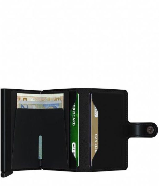 Secrid Miniwallet Matte Black Black