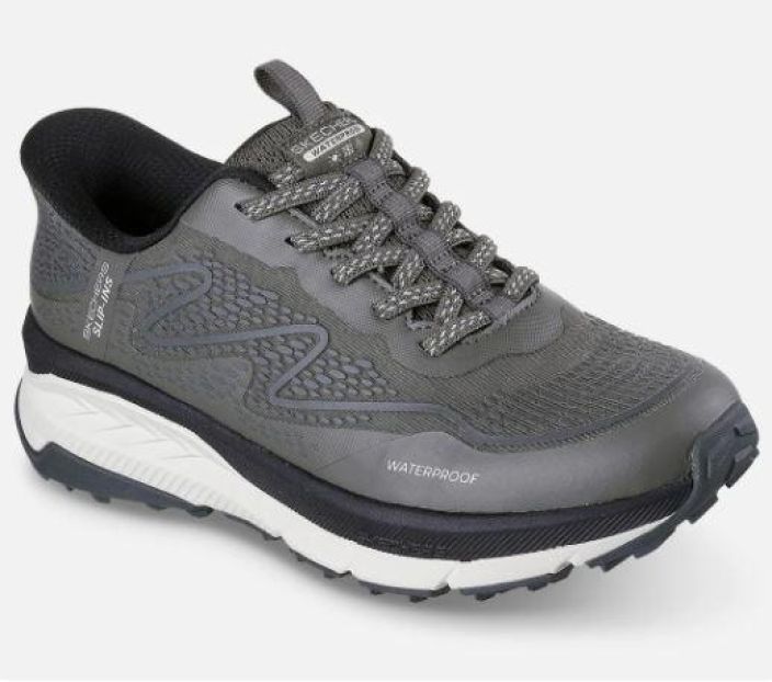Skechers naisten Slip-ins: Switch Back - Mist - Waterproof - Olive Valmiina ulkoiluun talla vedenpitavalla ja mukavalla Skechers naisten Slip-ins: Switch Back - Mist - Waterproof - Olive Valmiina ulkoiluun talla vedenpitavalla ja mukavalla