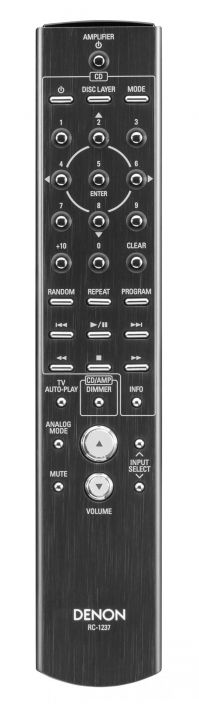Denon PMA-A110 Vahvistin, Hopeagrafiitti Denon PMA-A110 on suunniteltu 110 vuoden perinnolla vaativimpien audiofiilien