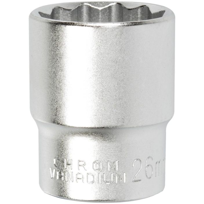 HYLSY 1/2&quot;- 26MM 12-KULMA MATTA XD04426