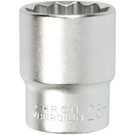 IKH HYLSY 1/2"- 26MM 12-KULMA MATTA