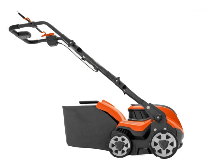 Husqvarna S 138i nurmikonilmaaja mukana akku ja laturi tuotekuva 2