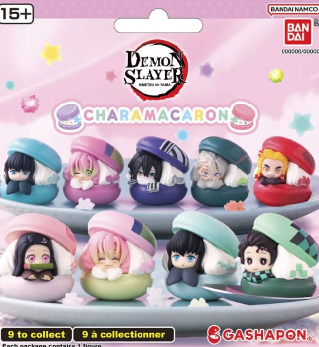 Bandai Gashapon Demon Slayer Macaron Yllatyshahmo Bandai Gashapon Demon Slayer Macaron Yllatyshahmo