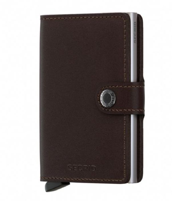 Secrid Miniwallet Original Dark Brown Dark Brown