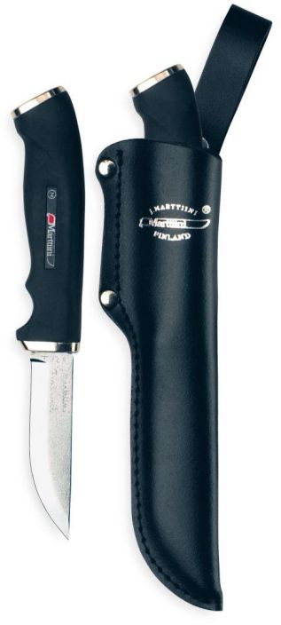 Marttiini Silver Carbinox Iso Oiva puukko seka vuolukayttoon etta vaativille erankavijoille. Teramateriaali Carbinox T508