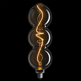 Unison Triple Nero 1800K E27 4W 40lm 3-Step-Himmennettävä