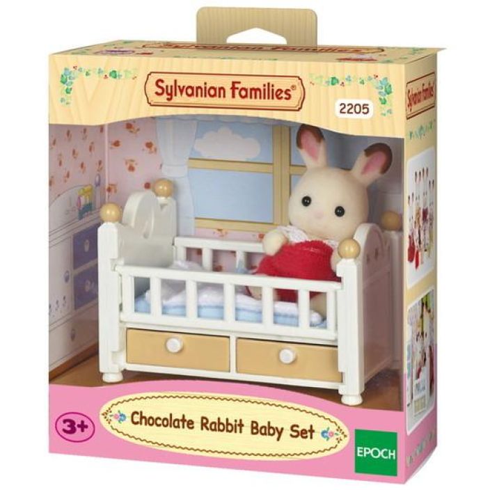 SF CHOCO RABBIT BABY SET