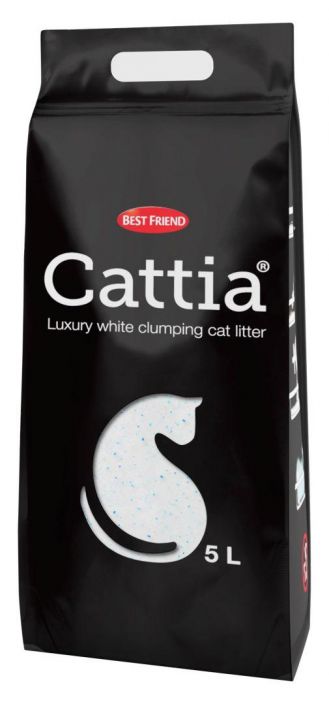 Best Friend Cattia 5L kissanhiekka -Best Friend Cattia on valmistettu 100 % luonnon montmorilloniitista. -Hiekan vaihtaminen
