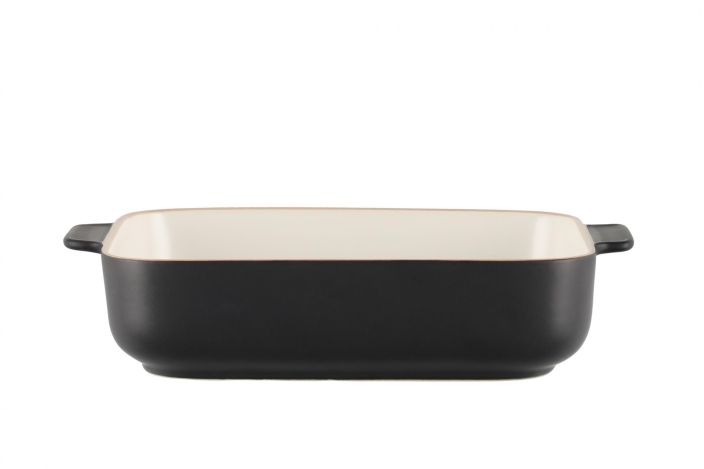 Maku Uunivuoka keraaminen musta 1,7 L Koko: 30 x 19 x 6 cm, paino 1340 g, vetoisuus 1,7L. . Max 200°C. Konepesun ja mikron