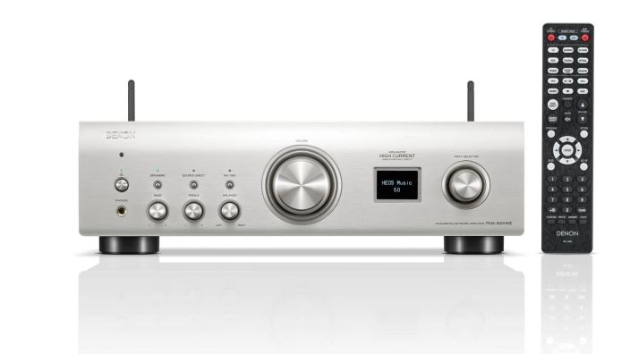 Denon PMA-900HNE Integroitu Vahvistin, Hopea Denon PMA-900HNE integroidussa stereovahvistimessa on edistynyt suuren