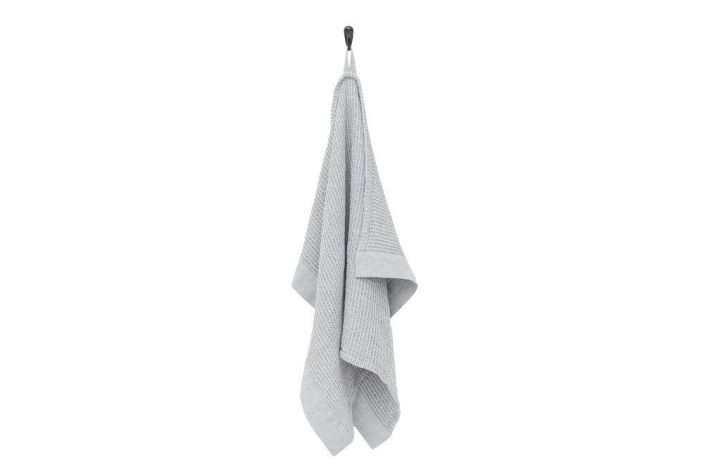 Rento Pyyhe Kenno 50x70cm Harmaa/valkoinen Kasipyyhe (50 x 70 cm) chambray-kanttauksilla. Rento Pyyhe Kenno 50x70cm Harmaa/valkoinen Kasipyyhe (50 x 70 cm) chambray-kanttauksilla.