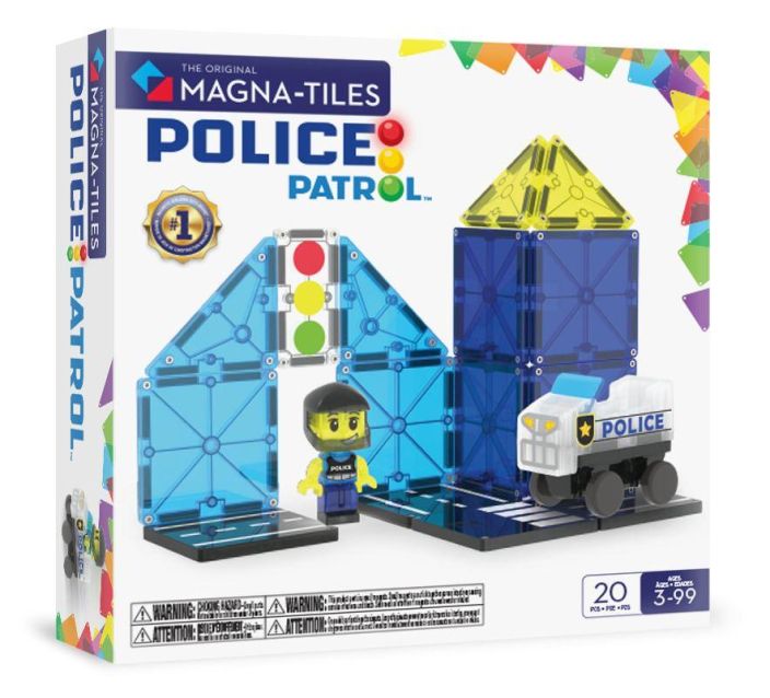 Magna-Tiles Police Patrol 20osaa Magna-Tiles Police Patrol 20osaa