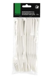 Saana Saana Haarukka biohajoava 15 kpl