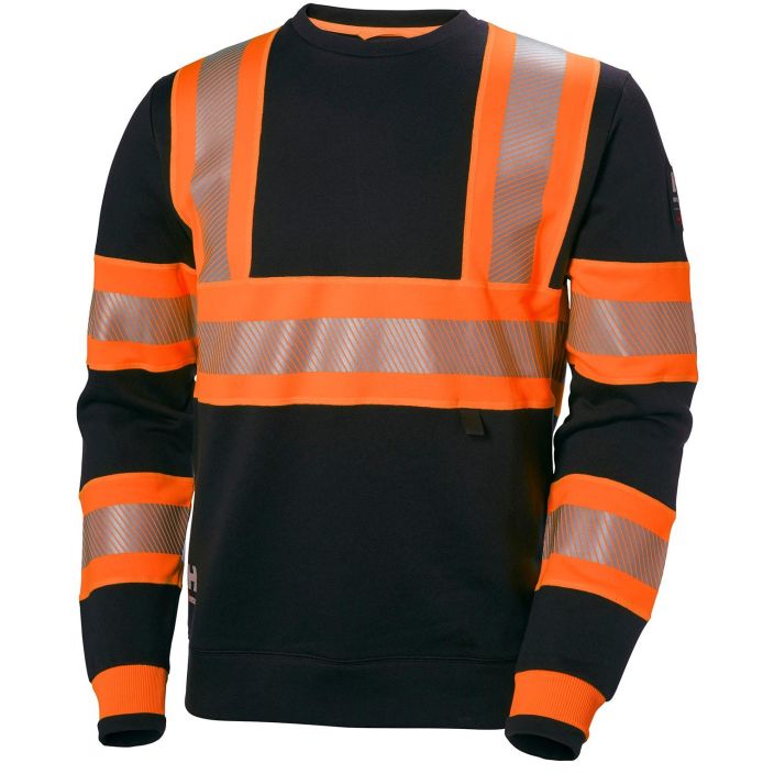 Helly Hansen Work Wear Icu Huomio Collegepaita oranssi /Harmaa