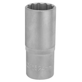 IKH HYLSY 1/2"- 24MM 12-KULMA PITKÄ