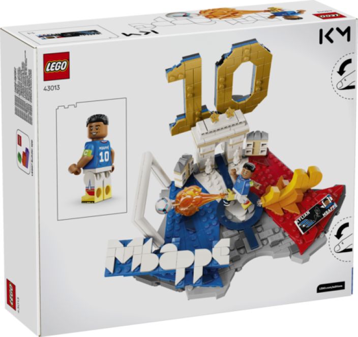 LEGO Kylian Mbappé – jalkapallon tähtihetket tuotekuva 1 LEGO Kylian Mbappé – jalkapallon tähtihetket tuotekuva 1