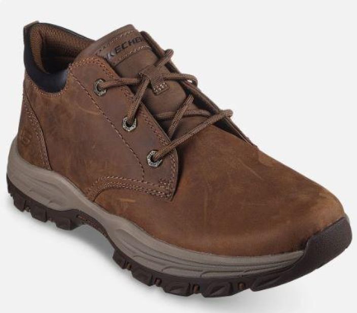 Skechers miesten Relaxed Fit: Knowlson - Ramhurst ruskea Knowlson - Ramhurst -kengassa yhdistyy tyylikkyys ja vertaansa