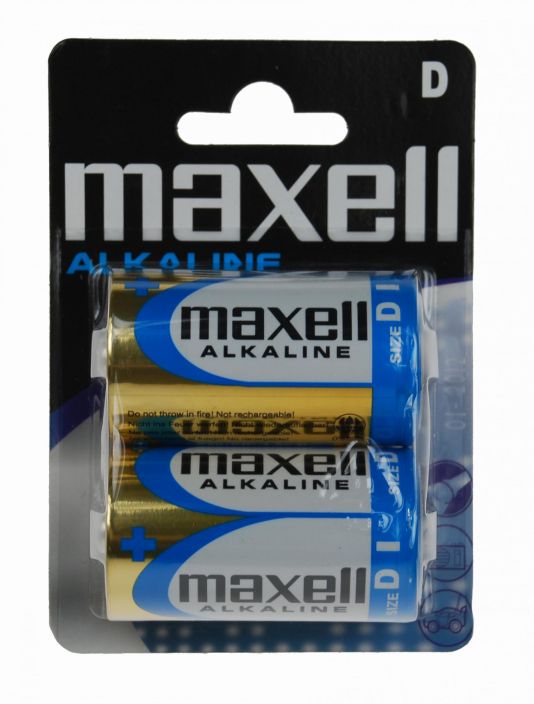 Maxell LR20 D-paristo 2-pack