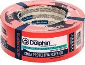 Rakentajanteippi 48mm x 50m punainen