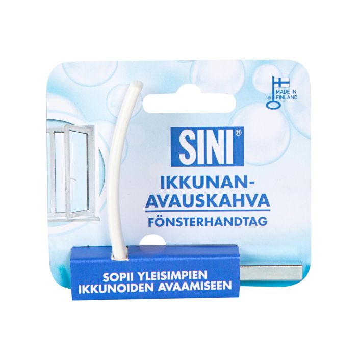 Sini Ikkunan avain, ikkunan avauskahva SINI-ikkunanavauskahva on perinteinen tukeva ikkunan avain, joka sopii yleisimpien