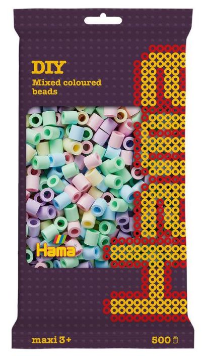 Hama Maxi 500 Hento pastelli Mix Pakkaus sisaltaa 500 maxi silityshelmea neonivareissa. Ikasuositus 3+ Hama Maxi 500 Hento pastelli Mix Pakkaus sisaltaa 500 maxi silityshelmea neonivareissa. Ikasuositus 3+